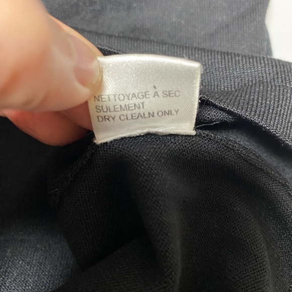 VTG Womens ISDA & Co Silk Blend Black Faux Turtleneck Sweater  - SIZE L -EUC - Picture 7 of 9